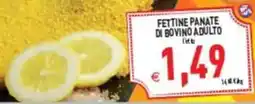 Pim Supermercati Fettine panate di bovino adulto offerta