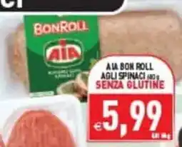 Pim Supermercati Aia Bon Roll agli spinaci senza glutine offerta