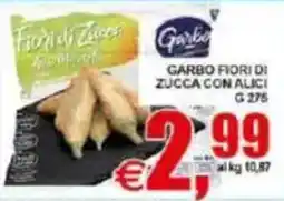 Pewex Garbo Fiori di Zucca con Alici offerta