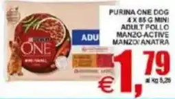 Pewex Purina One dog adult pollo manzo-active manzo/anatra offerta