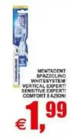 Pewex Mentadent spazzolino offerta