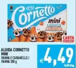 Pim Supermercati Algida Cornetto mini panna e caramello offerta
