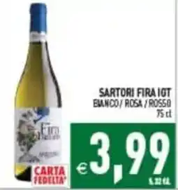 Pim Supermercati Sartori Fira IGT offerta