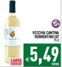 Pim Supermercati Vecchia Cantina Vermentino IGT offerta