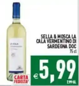 Pim Supermercati Sella & Mosca La Cala Vermentino di Sardegna DOC offerta