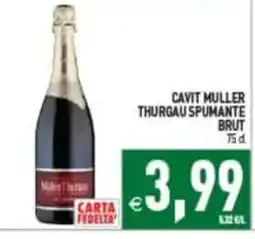 Pim Supermercati Cavit Muller Thurgau Spumante Brut offerta