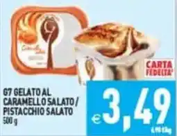 Pim Supermercati G7 Gelato al Caramello Salato / Pistacchio Salato offerta