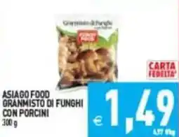 Pim Supermercati Asiago Food Granmisto di funghi con porcini offerta