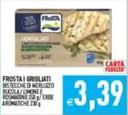 Pim Supermercati Frosta i grigliati bistecche di merluzzo offerta