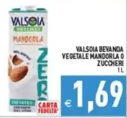 Pim Supermercati Valsòia bevanda vegetale mandorla offerta