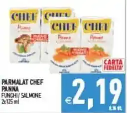 Pim Supermercati Parmalat Chef Panna Funghi / Salmone offerta