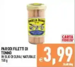 Pim Supermercati Parodi filetti di tonno offerta
