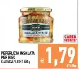 Pim Supermercati Peperlizia insalata per riso classica Ponti offerta