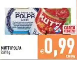 Pim Supermercati Mutti polpa offerta