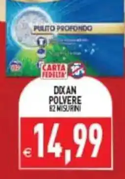 Pim Supermercati Dixan polvere offerta