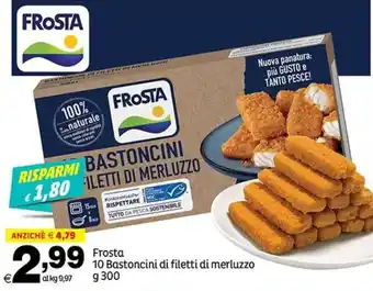 Frosta Bastoncini di filetti di merluzzo