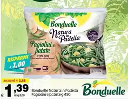 Elite Bonduelle Natura in Padella Fagiolini e patate offerta