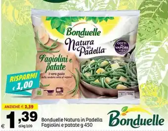 Bonduelle Natura in Padella Fagiolini e patate