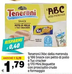 Elite Teneroni l'Abc della merenda offerta