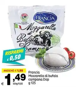 Elite Francia Mozzarella di bufala campana Dop offerta