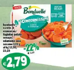 Il Castoro Supermercati Bonduelle i Contornissimi carote al rosmarino offerta