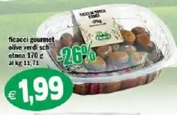Il Castoro Supermercati ficacci gourmet olive verdi sch. etnea offerta