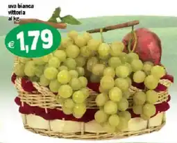 Il Castoro Supermercati uva bianca vittoria offerta
