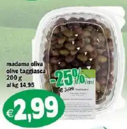 Il Castoro Supermercati madama oliva olive taggiasca offerta