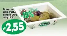 Il Castoro Supermercati Ficacci mix olive greche offerta