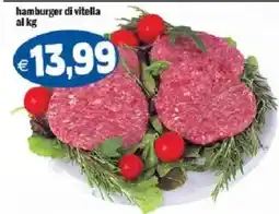 Il Castoro Supermercati hamburger di vitella offerta