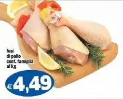 Il Castoro Supermercati fusi di pollo conf. famiglia offerta