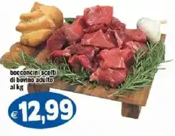 Il Castoro Supermercati bocconcini scelti di bovino adulto offerta