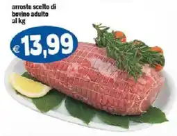 Il Castoro Supermercati arrosto scelto di bovino adulto offerta