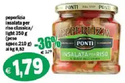 Il Castoro Supermercati Peperuzia insalata per riso classica offerta