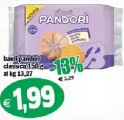 Il Castoro Supermercati Bauli pandori classico offerta