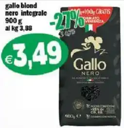 Il Castoro Supermercati Gallo nero integrale offerta