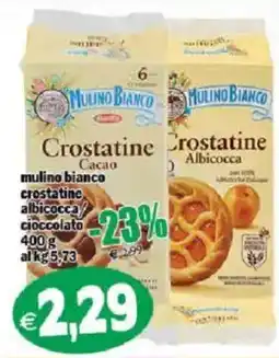Il Castoro Supermercati Mulino Bianco Crostatine Cacao offerta