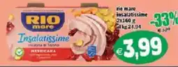Il Castoro Supermercati Rio mare Insalatissime insalata di Tonno Messicana offerta