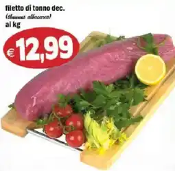Il Castoro Supermercati filetto di tonno dec. offerta