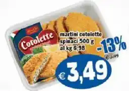 Il Castoro Supermercati Cotolette spinaci offerta
