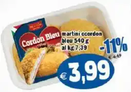 Il Castoro Supermercati Cordon Bleu martini ccordon bleu offerta