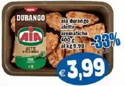 Il Castoro Supermercati Aia alette di pollo aromatiche offerta