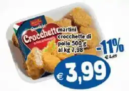 Il Castoro Supermercati Crocchette martini crocchette di pollo offerta