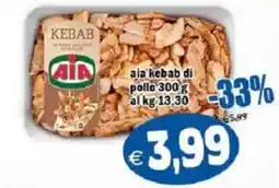 Il Castoro Supermercati Aia kebab di pollo offerta