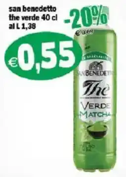 Il Castoro Supermercati San Benedetto The Verde Matcha offerta