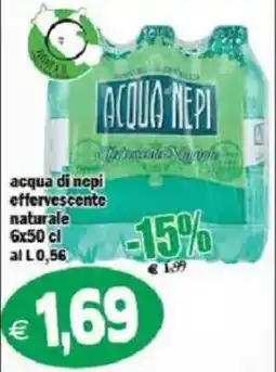 Il Castoro Supermercati Acqua Nepi offerta