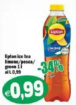 Il Castoro Supermercati Lipton ice tea limone offerta