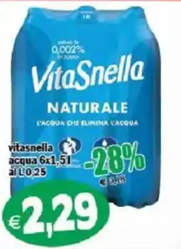 Il Castoro Supermercati VitaSnella Naturale offerta
