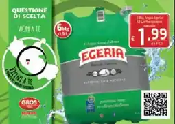 Il Castoro Supermercati Acqua Egeria offerta
