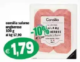 Il Castoro Supermercati Consilia salame ungherese offerta